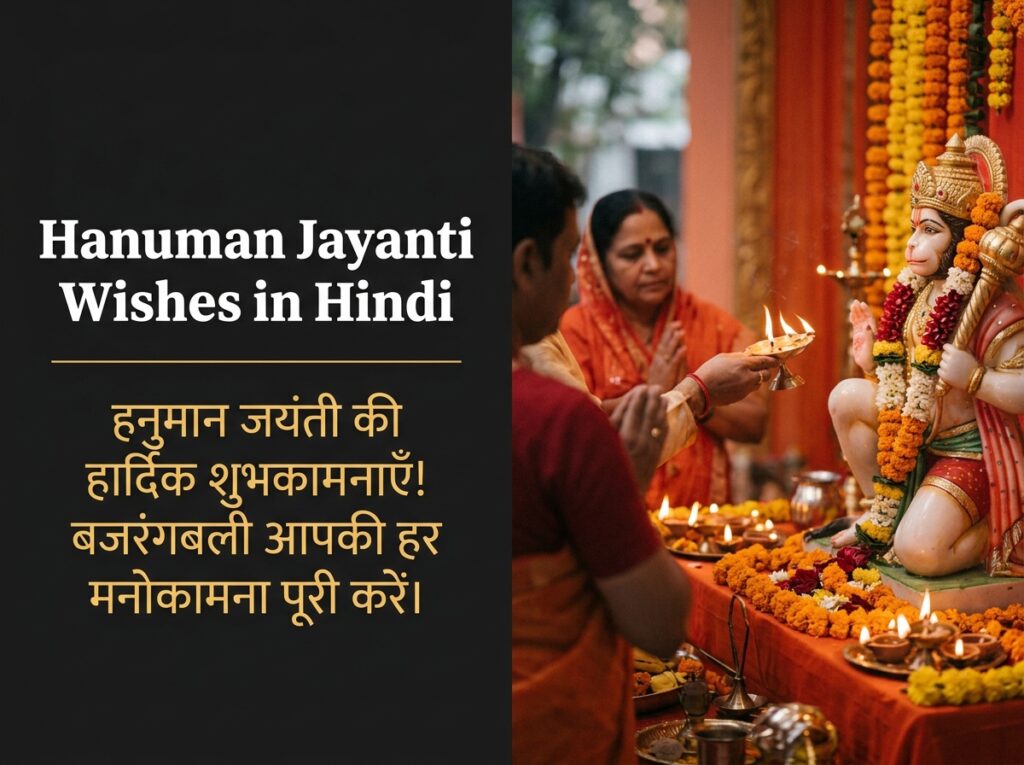 Hanuman Jayanti Wishes in Hindi