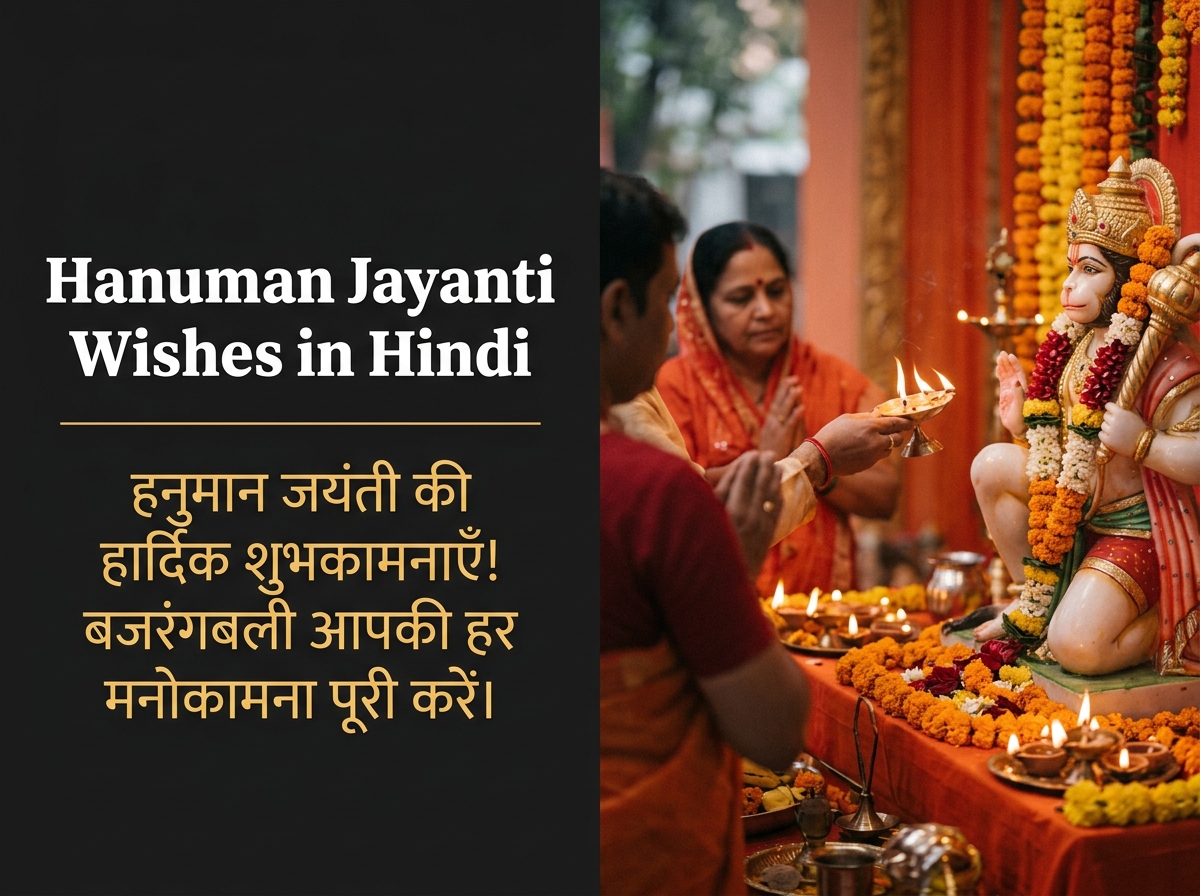 Hanuman Jayanti Wishes in Hindi