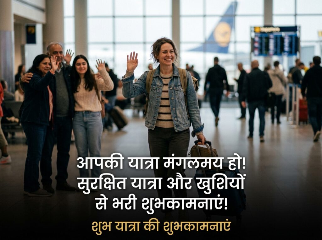 Happy Journey Wishes in Hindi