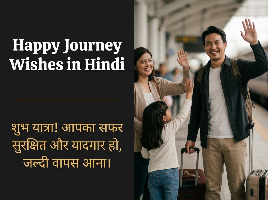 Happy Journey Wishes in Hindi