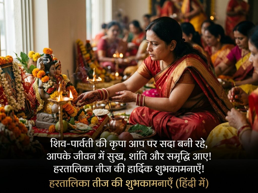 Hartalika Teej Wishes in Hindi