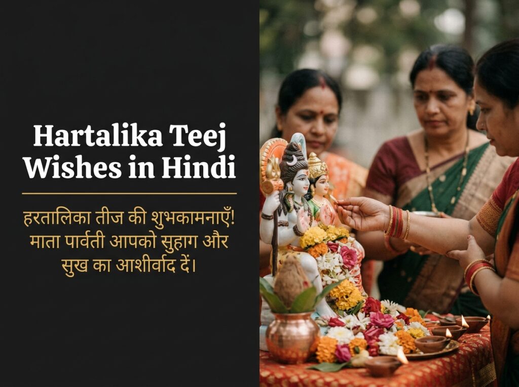 Hartalika Teej Wishes in Hindi