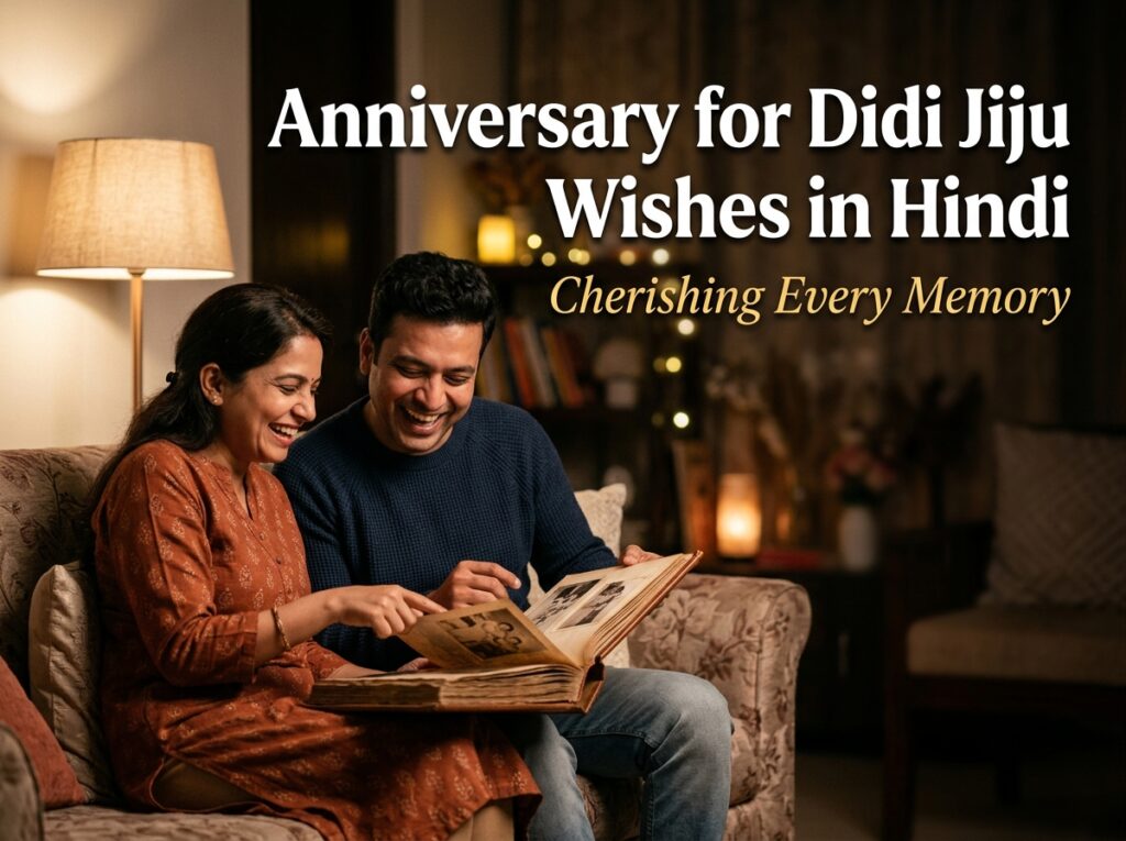 Anniversary Wishes for Didi Jiju in Hindi