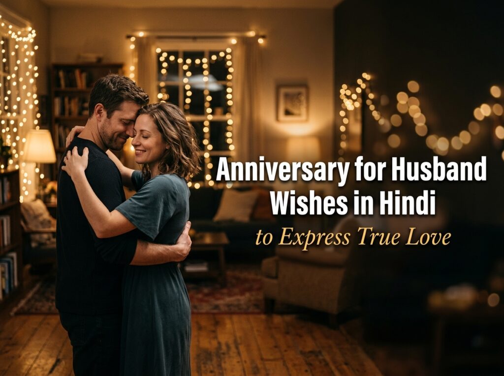 Anniversary Wishes for Husband in Hindi