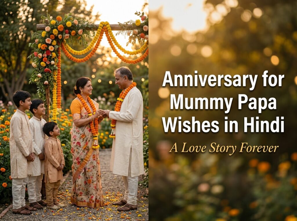 Anniversary Wishes for Mummy Papa in Hindi