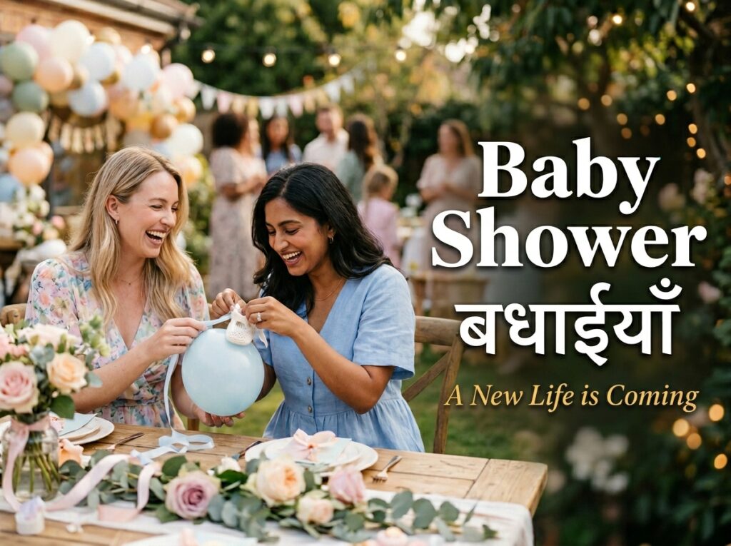 Baby Shower Wishes in Hindi