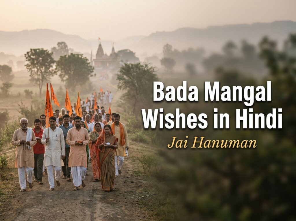 Bada Mangal Wishes in Hindi