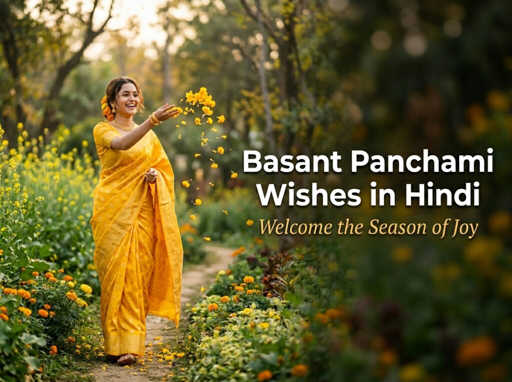 Basant Panchami Wishes in Hindi