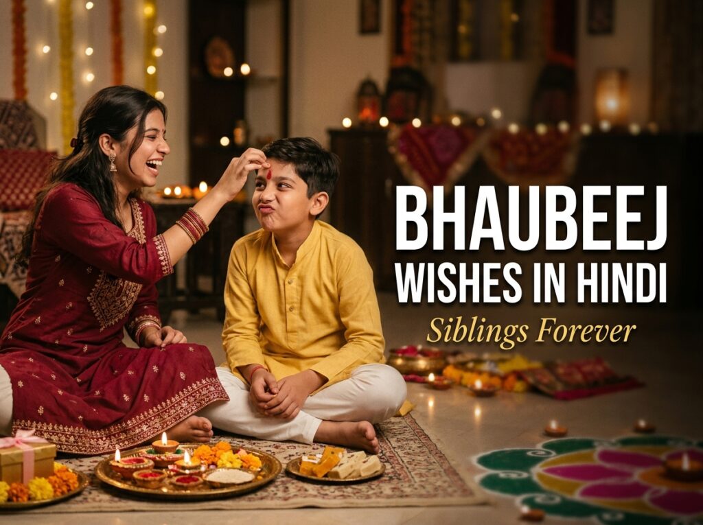 Bhaubeej Wishes in Hindi