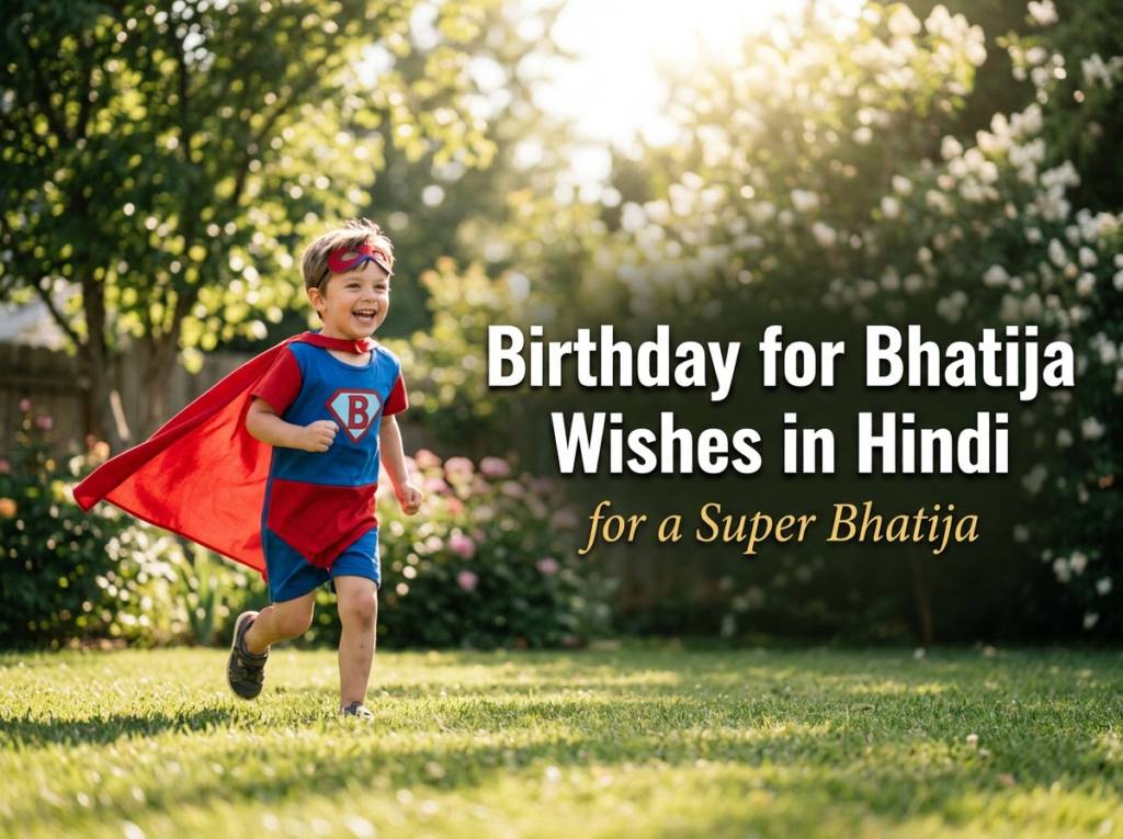 Birthday Wishes for Bhatija in Hindi