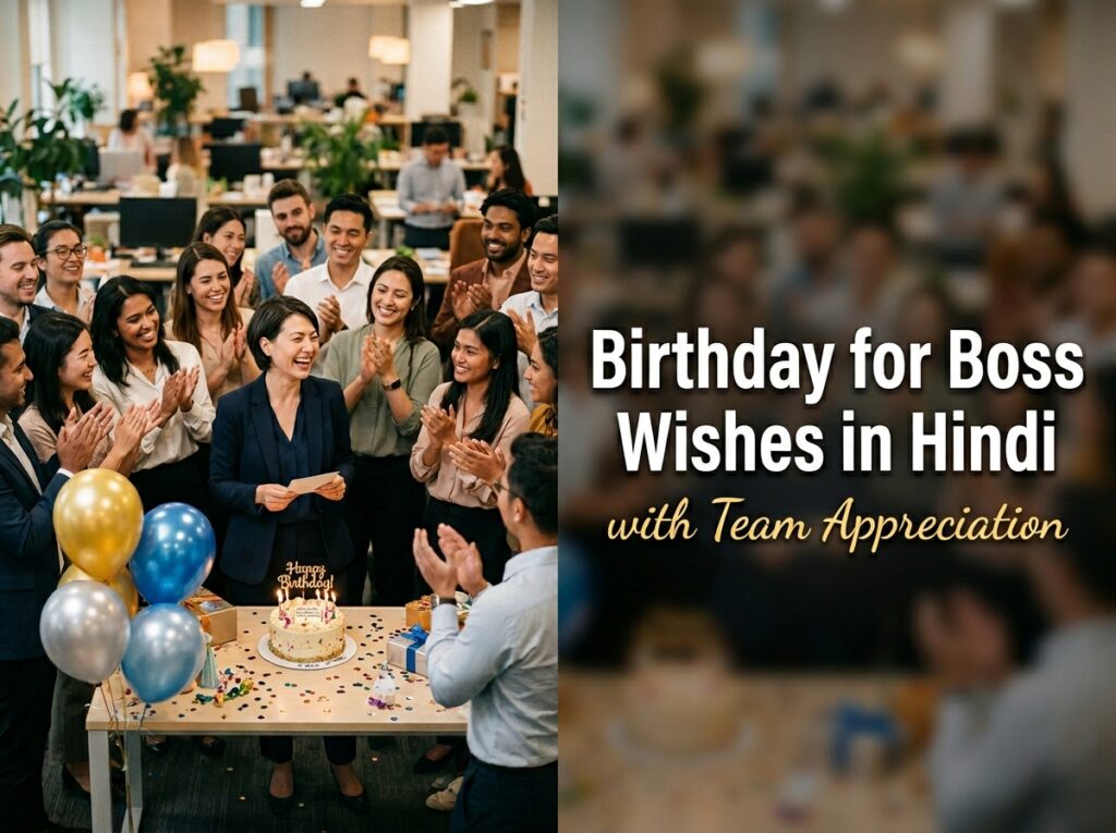 Birthday Wishes for Boss in Hindi