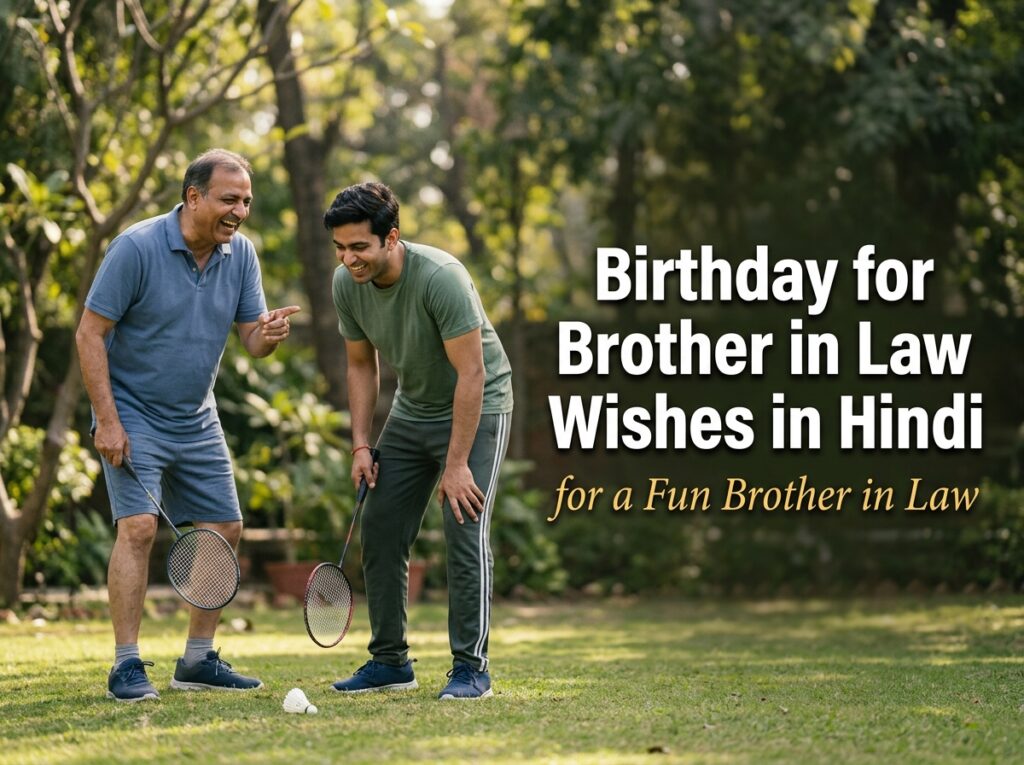 Birthday Wishes for Brother in Law in Hindi