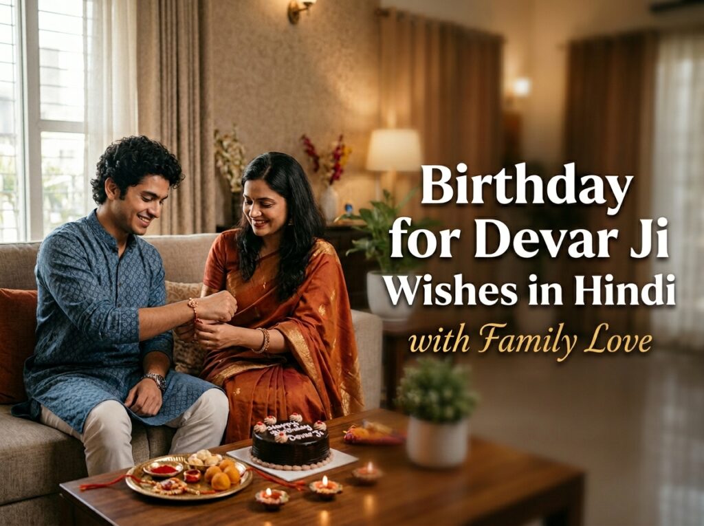 Birthday Wishes for Devar Ji in Hindi