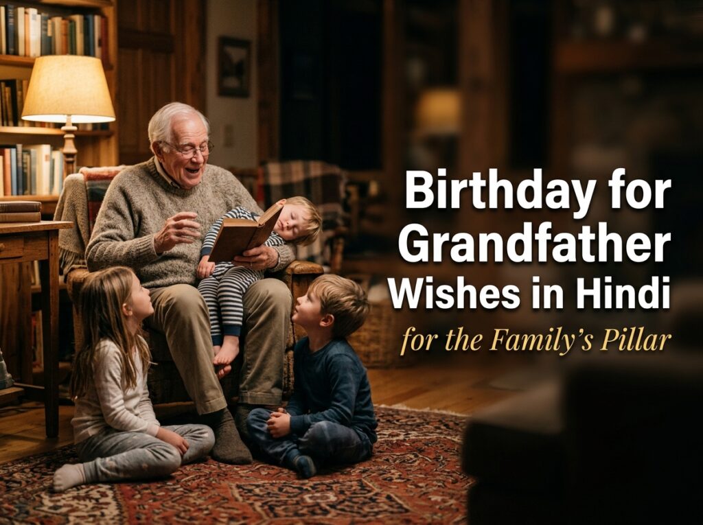 Birthday Wishes for Grandfather / Dada Ji in Hindi