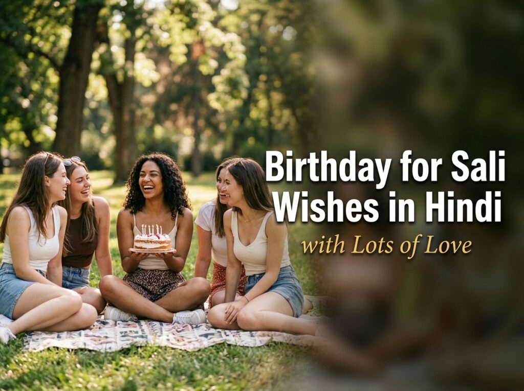 Birthday Wishes for Sali in Hindi