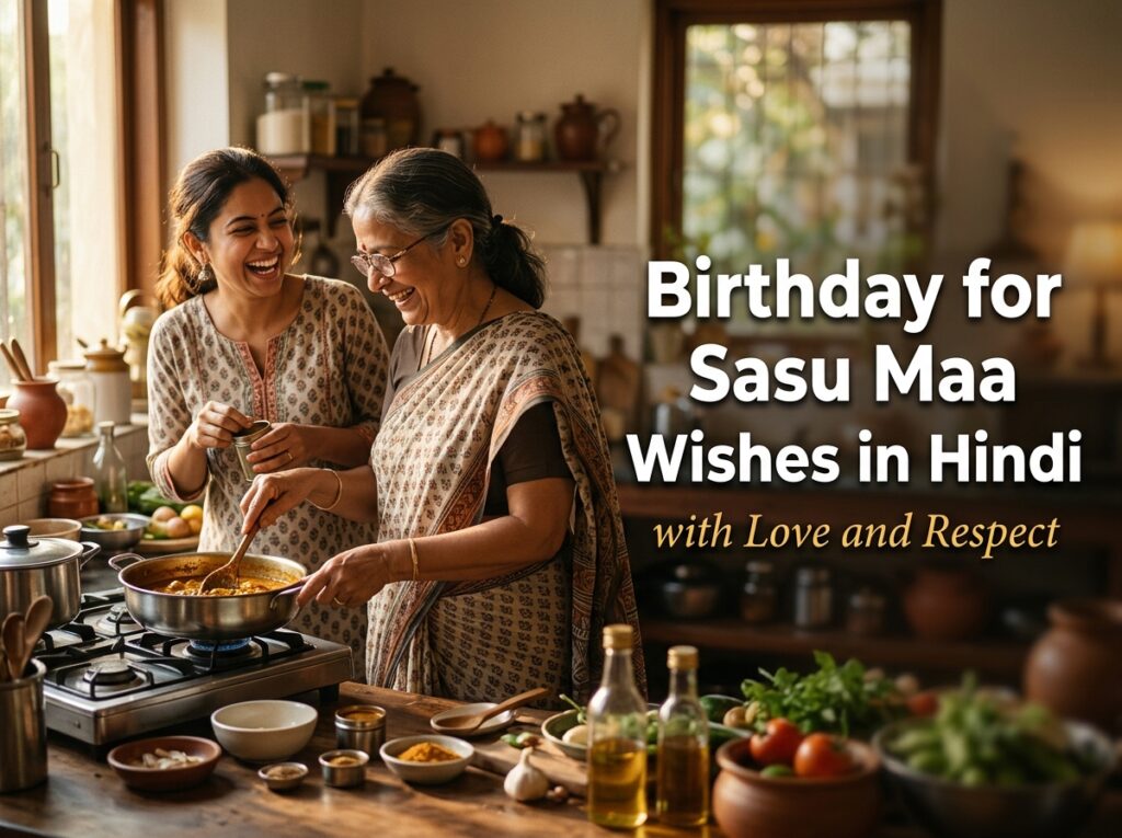 Birthday Wishes for Sasu Maa in Hindi