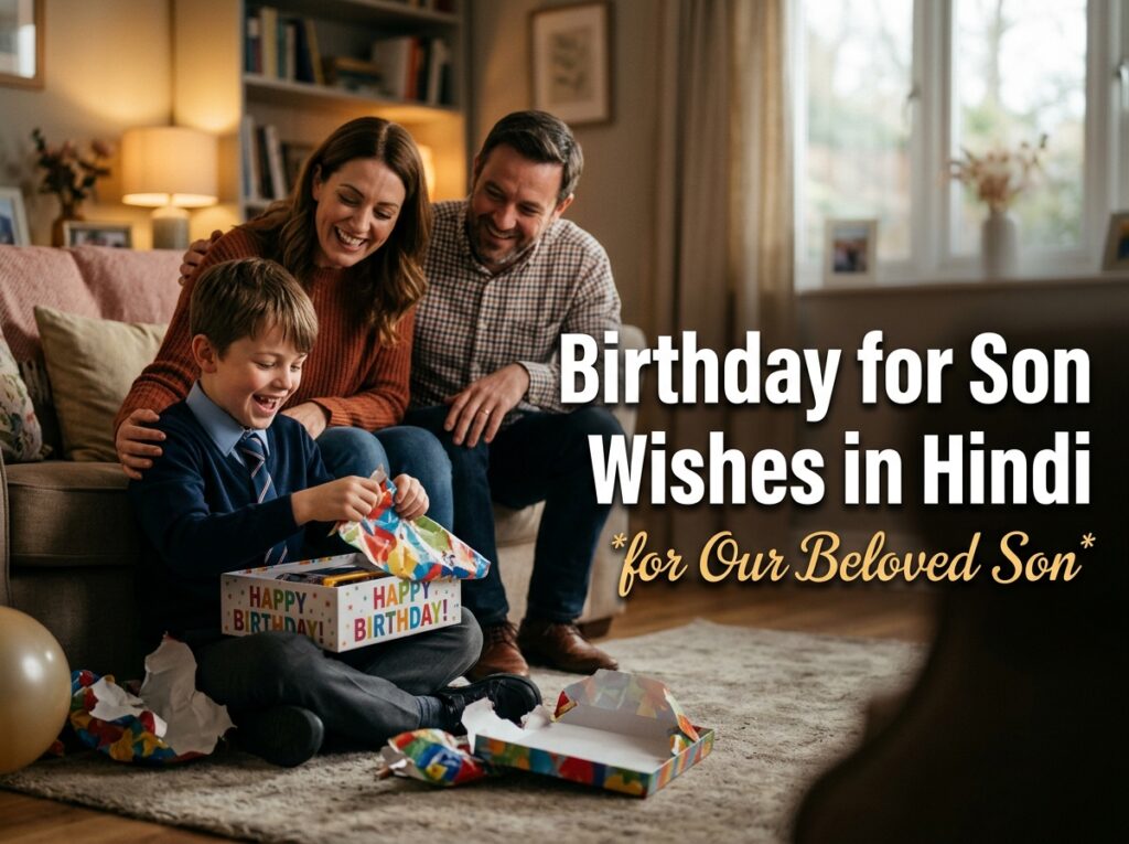 Birthday Wishes for Son in Hindi