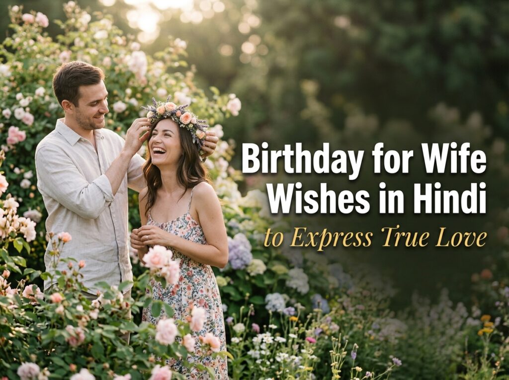 Birthday Wishes for Wife in Hindi
