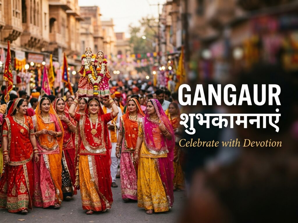 Gangaur Wishes in Hindi