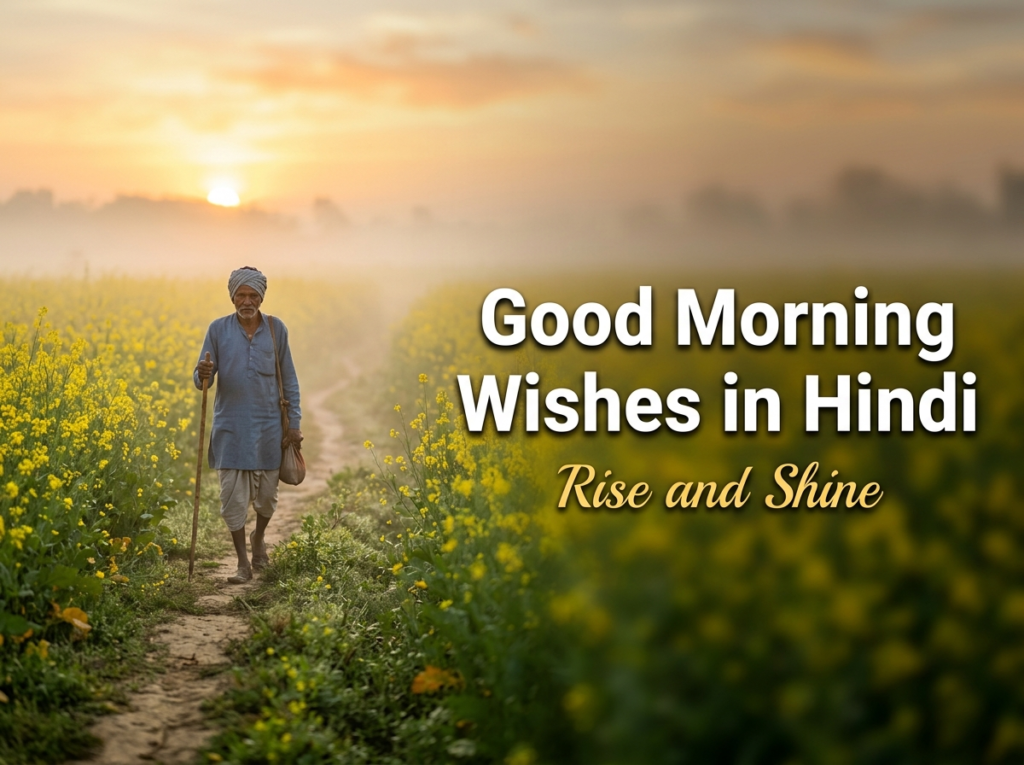 Good Morning Wishes in Hindi