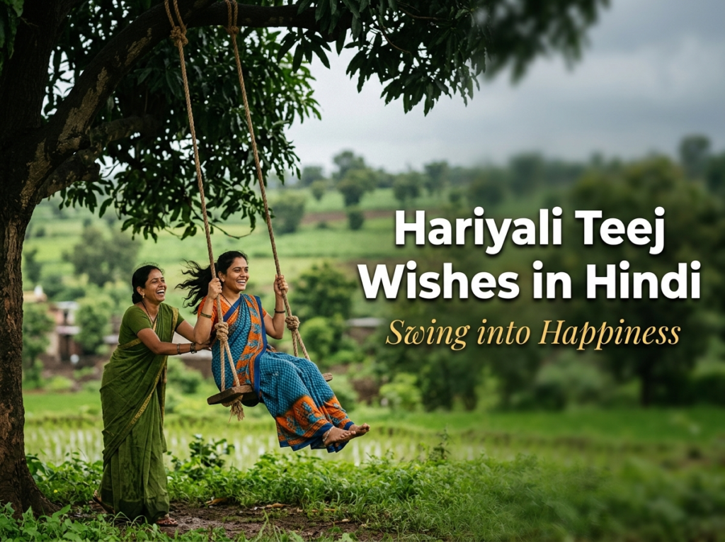 Hariyali Teej Wishes in Hindi