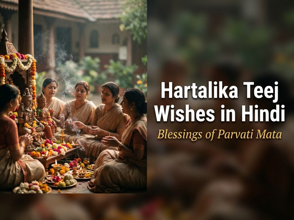 Hartalika Teej Wishes in Hindi