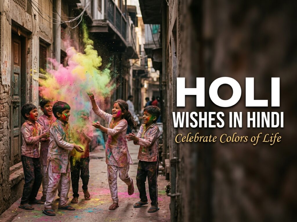 Holi Wishes in Hindi