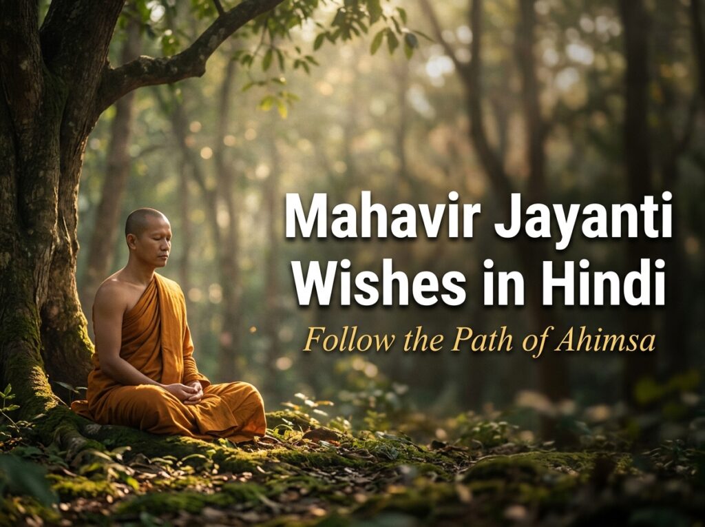 Mahavir Jayanti Wishes in Hindi
