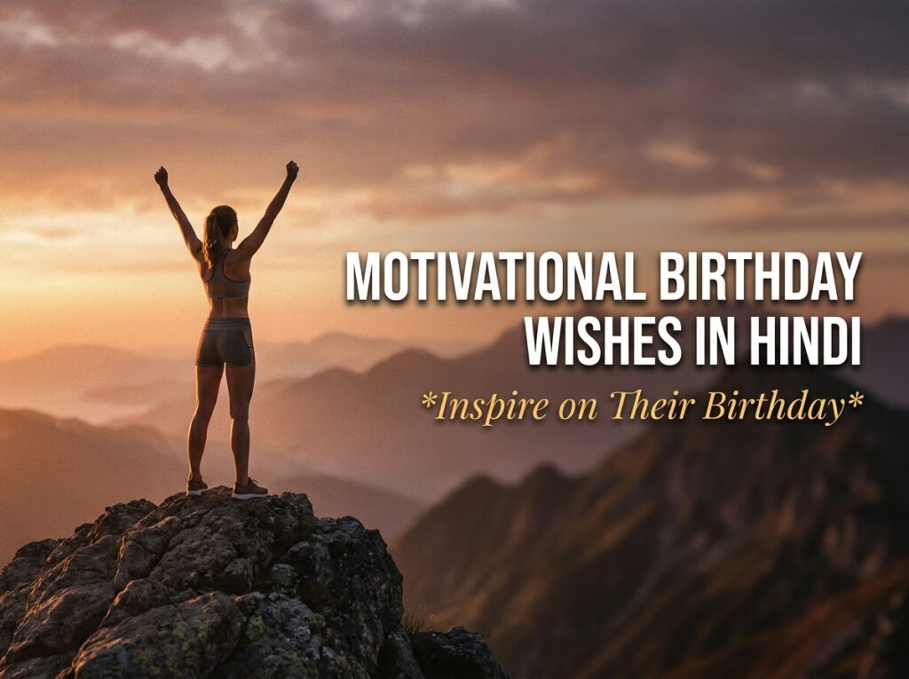 Motivational Birthday Wishes in Hindi