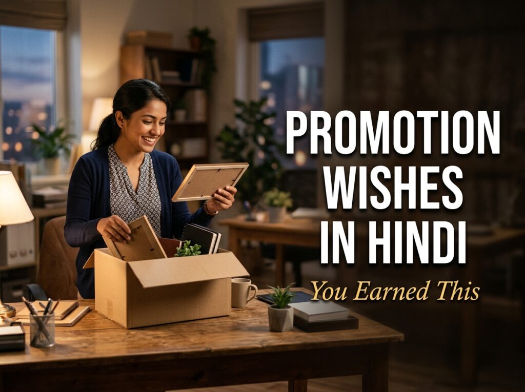 Promotion Wishes in Hindi