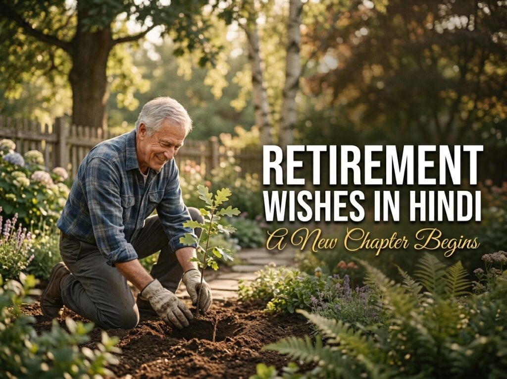 Retirement Wishes in Hindi
