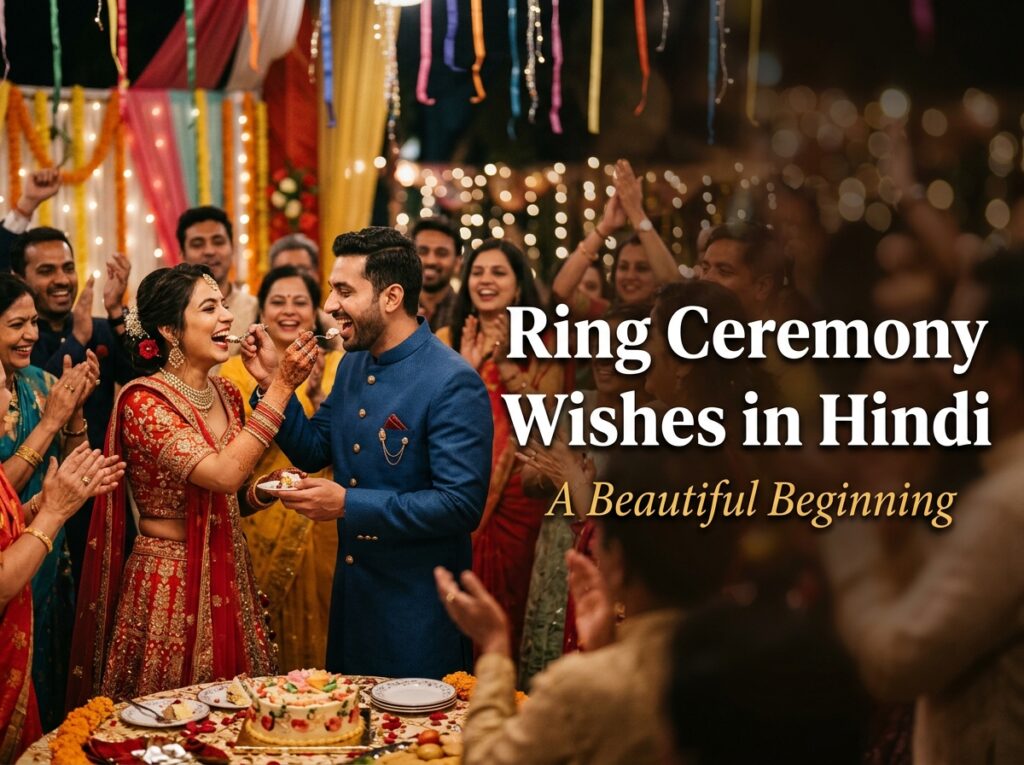 Ring Ceremony Wishes in Hindi