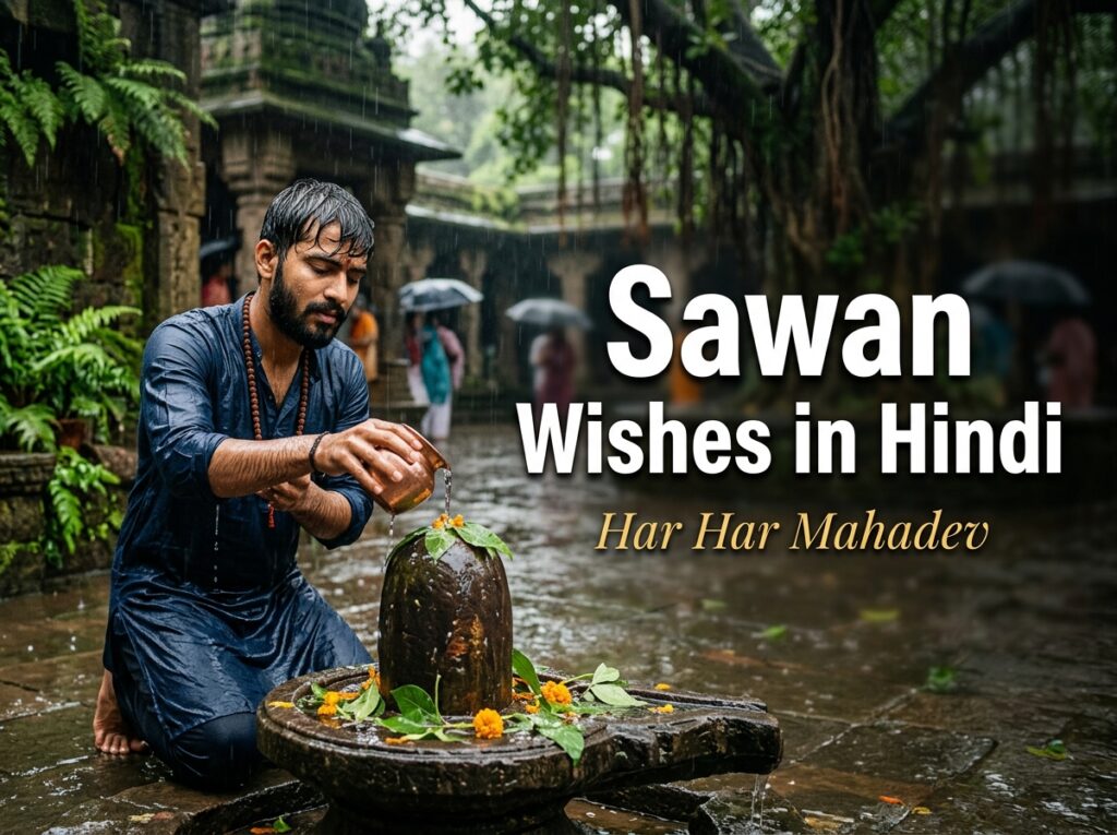 Sawan Wishes in Hindi