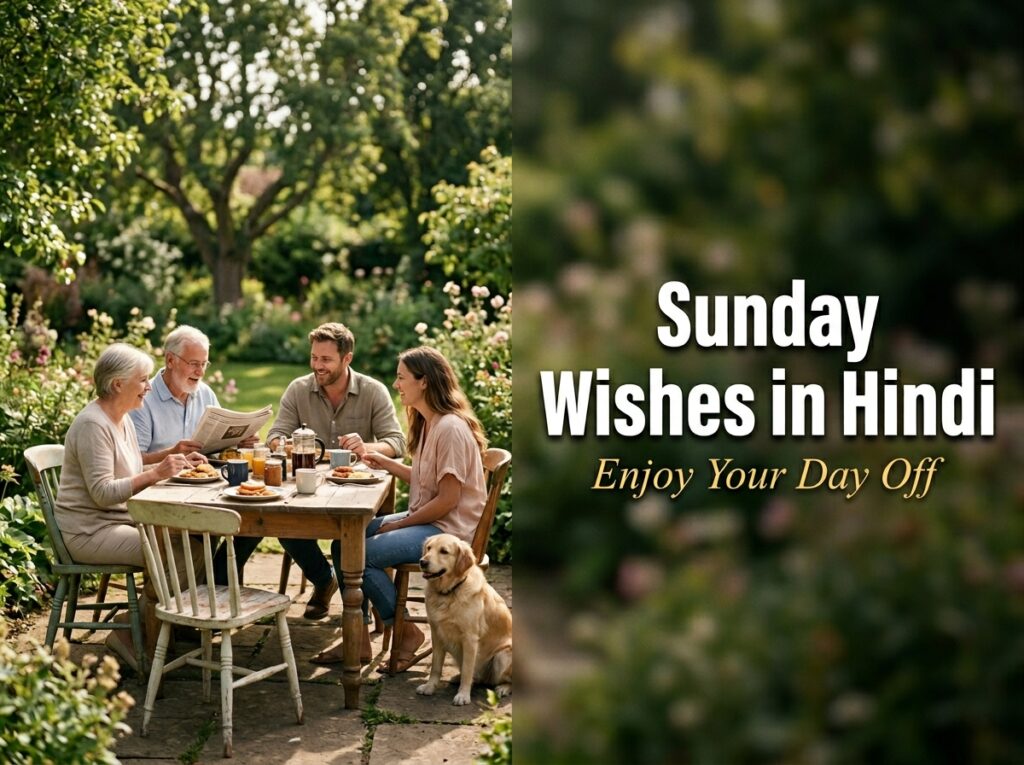 Sunday Wishes in Hindi