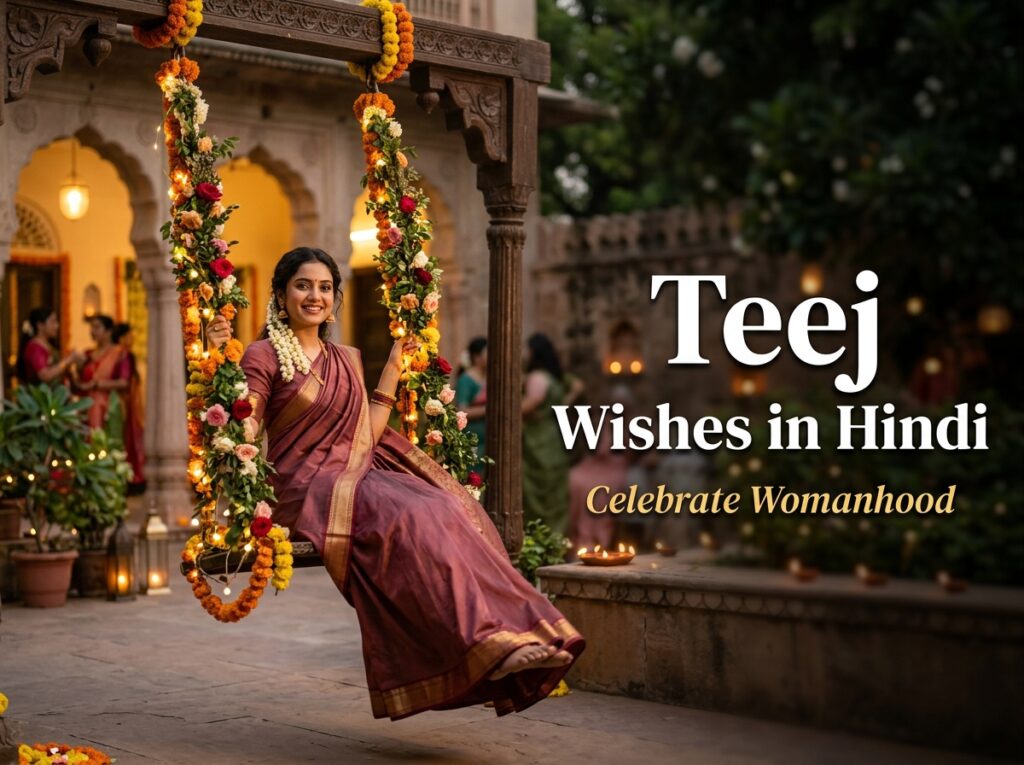 Teej Wishes in Hindi