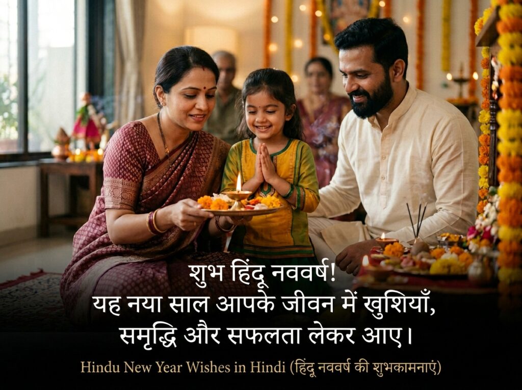 Hindu New Year Wishes in Hindi
