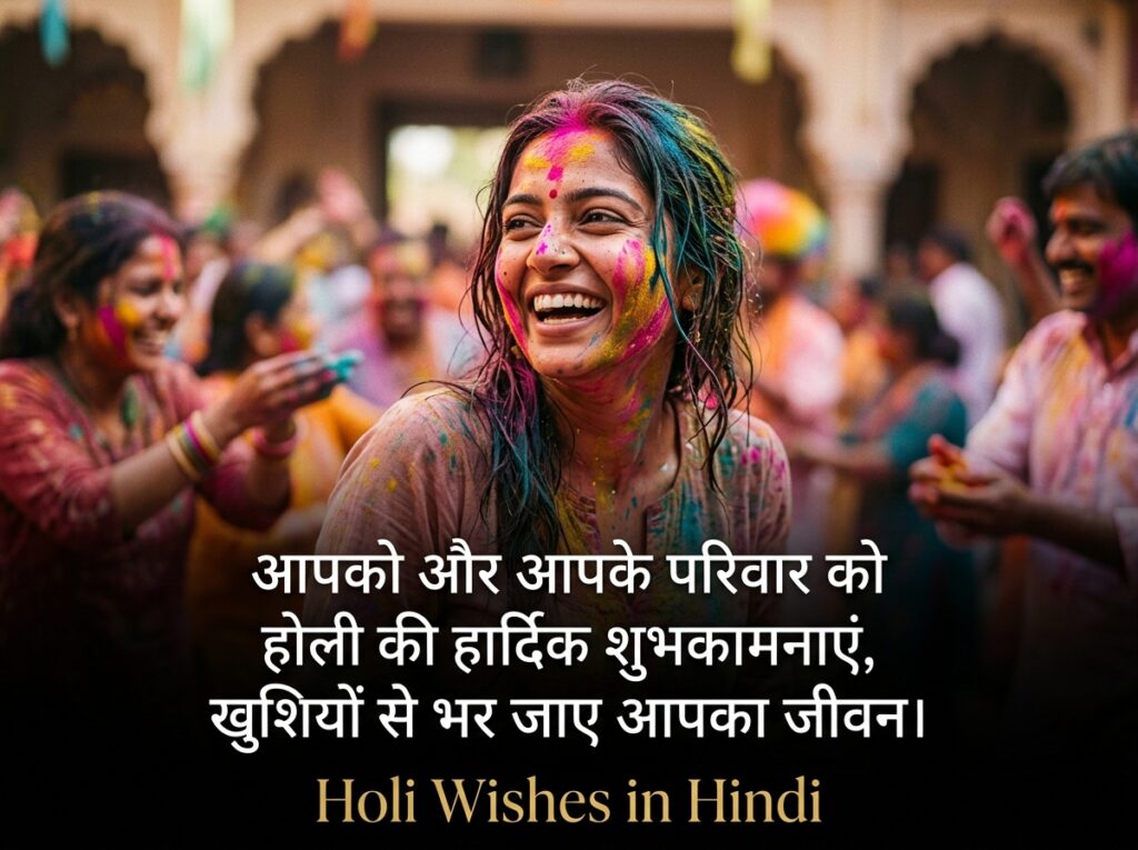 Holi Wishes in Hindi