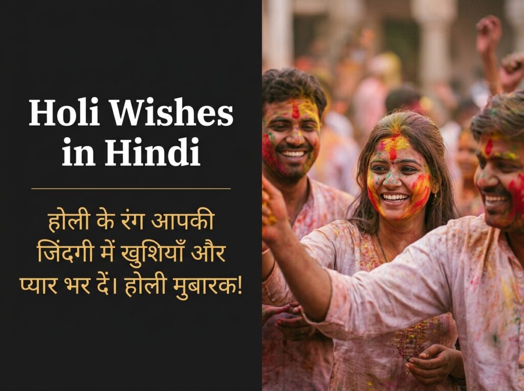 Holi Wishes in Hindi