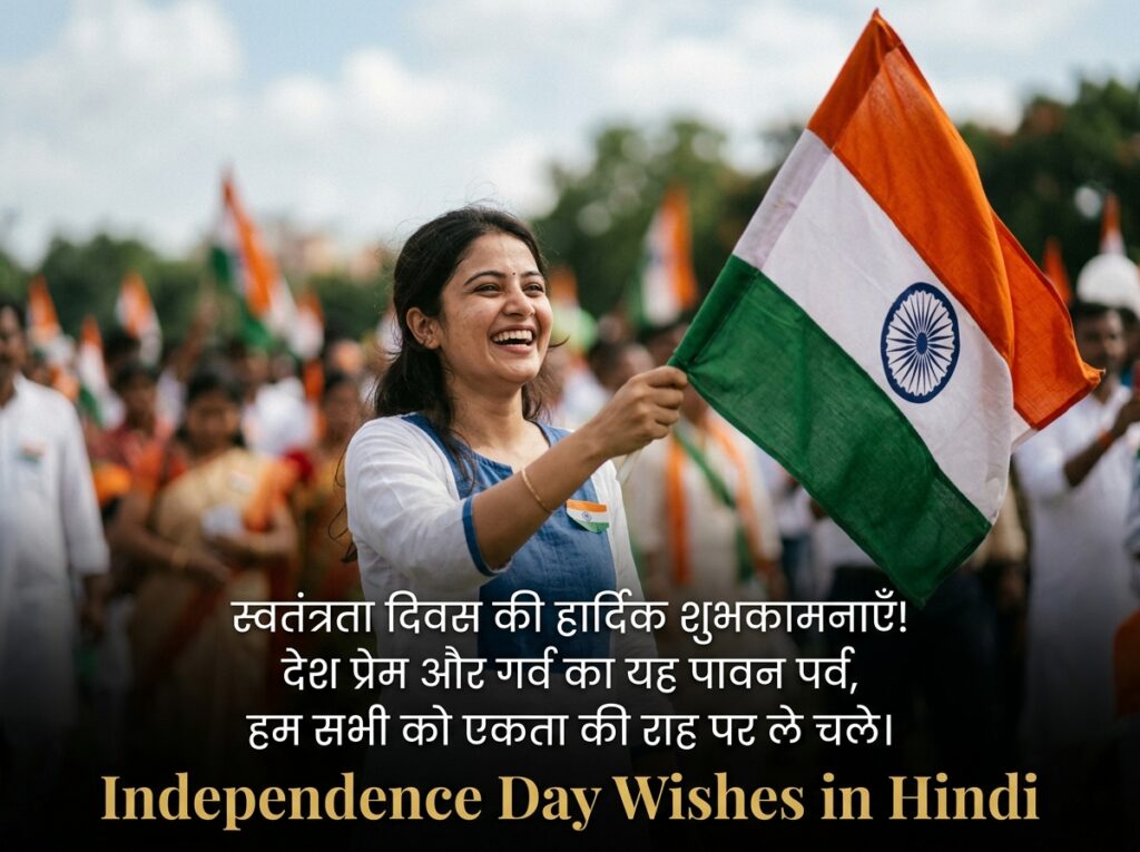 Independence Day Wishes in Hindi