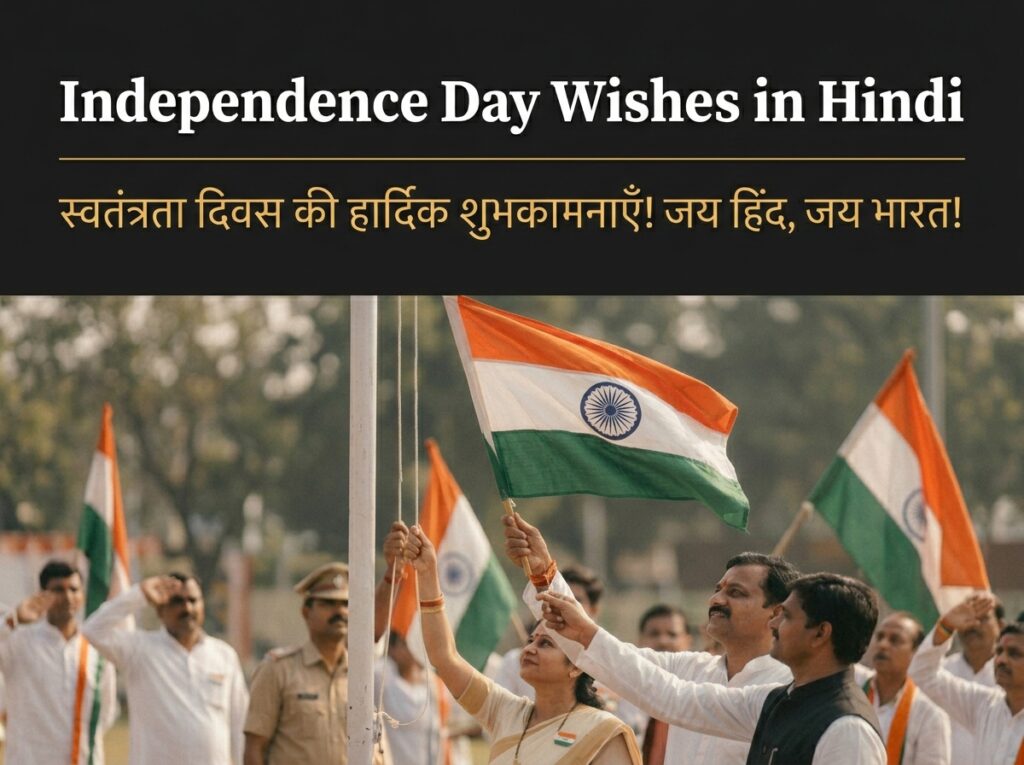 Independence Day Wishes in Hindi