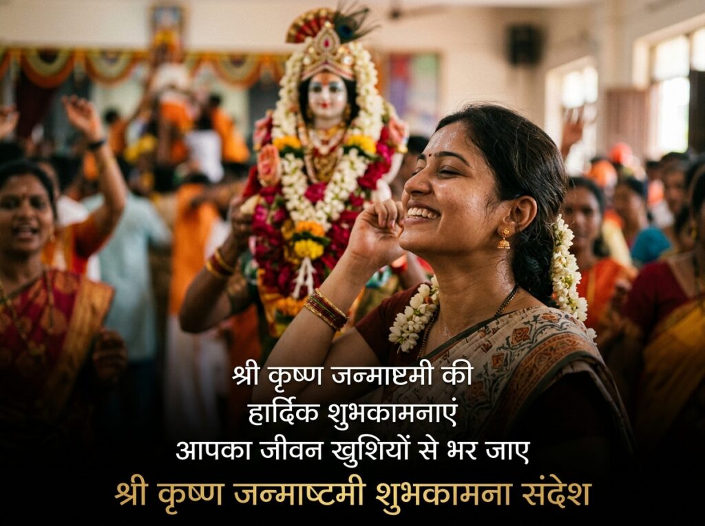 Janmashtami Wishes in Hindi