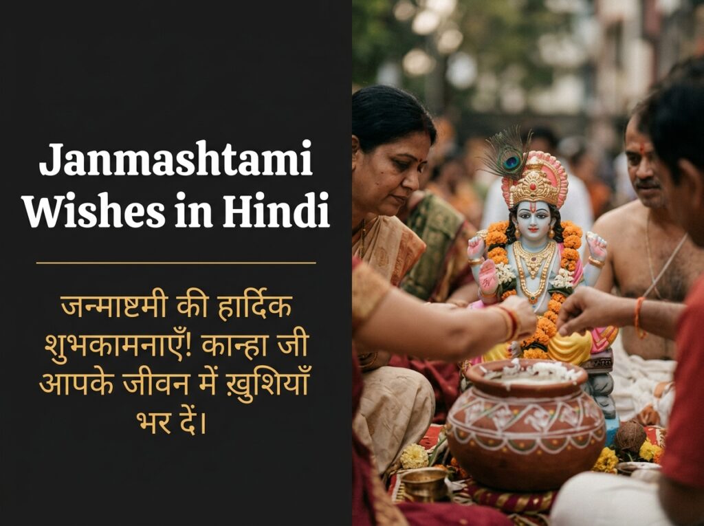 Janmashtami Wishes in Hindi