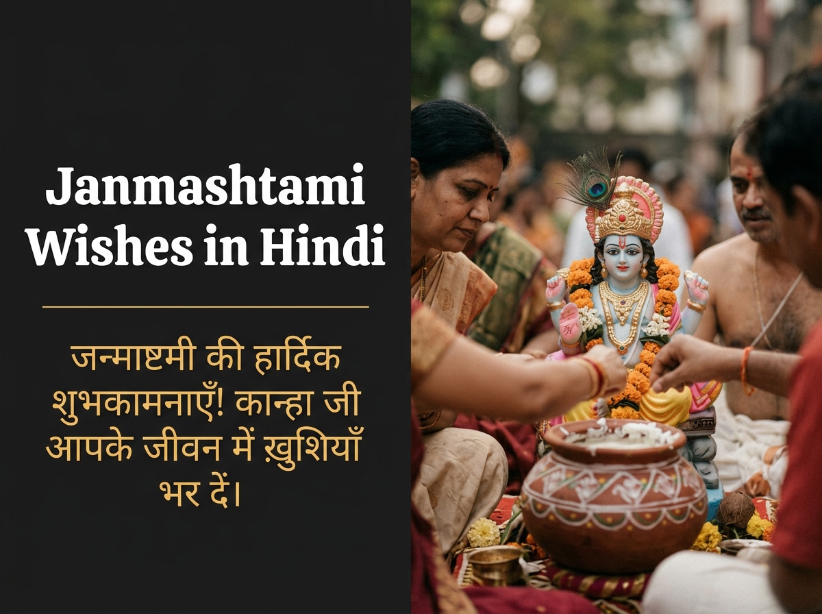 Janmashtami Wishes in Hindi