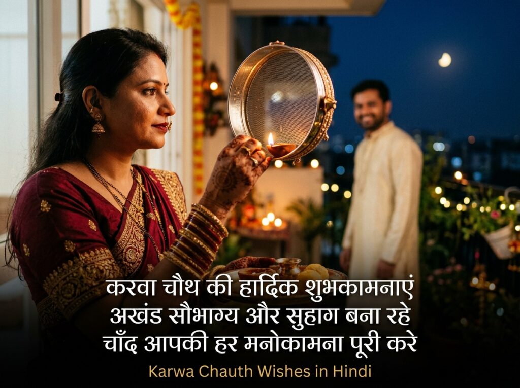  Karwa Chauth Wishes in Hindi 
