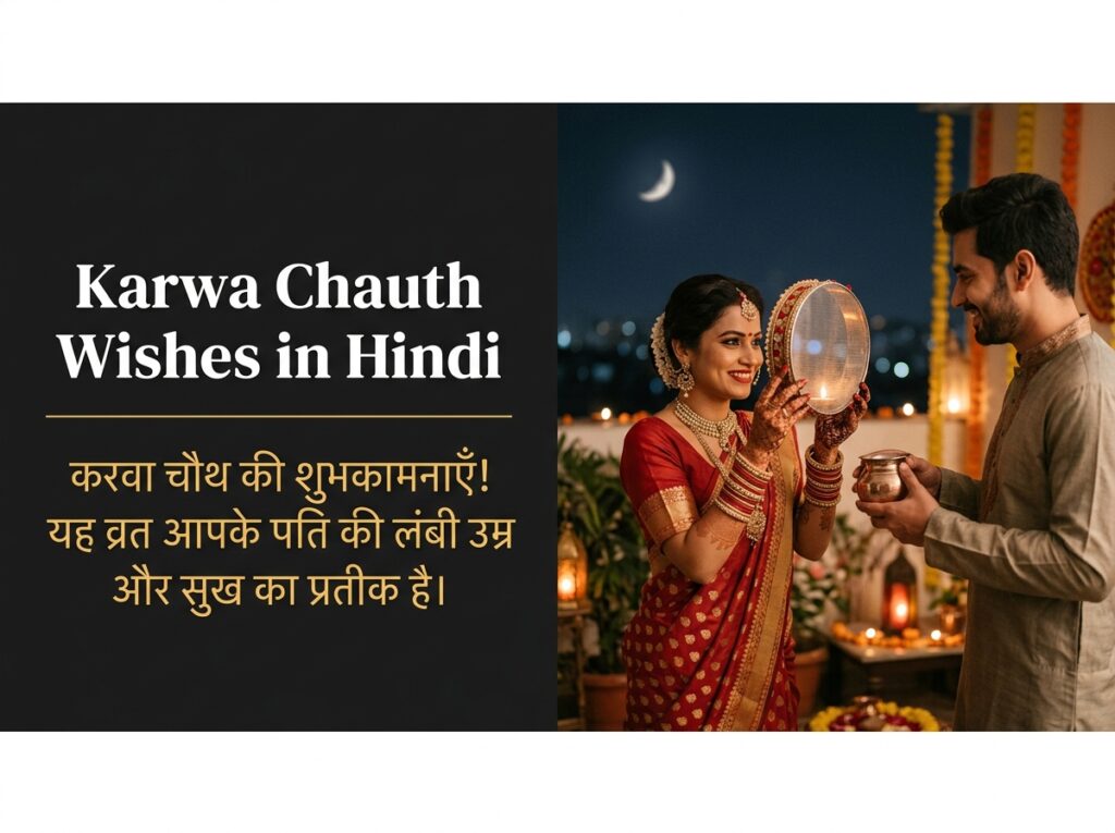 Karwa Chauth Wishes in Hindi
