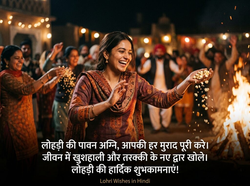 Lohri Wishes in Hindi