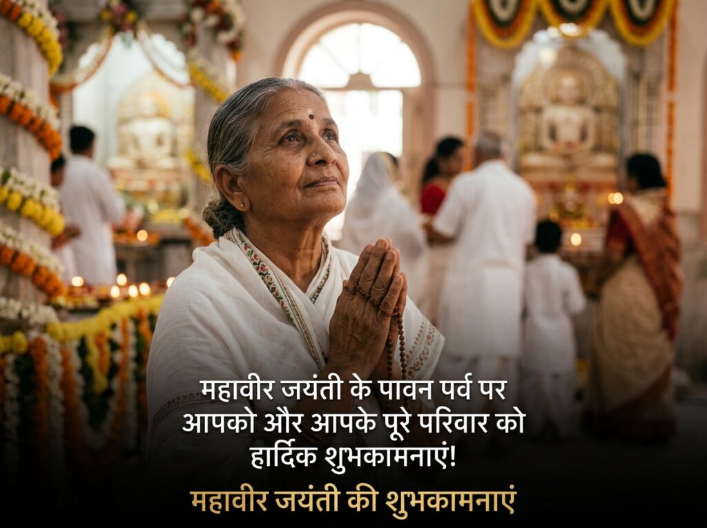Mahavir Jayanti Wishes in Hindi