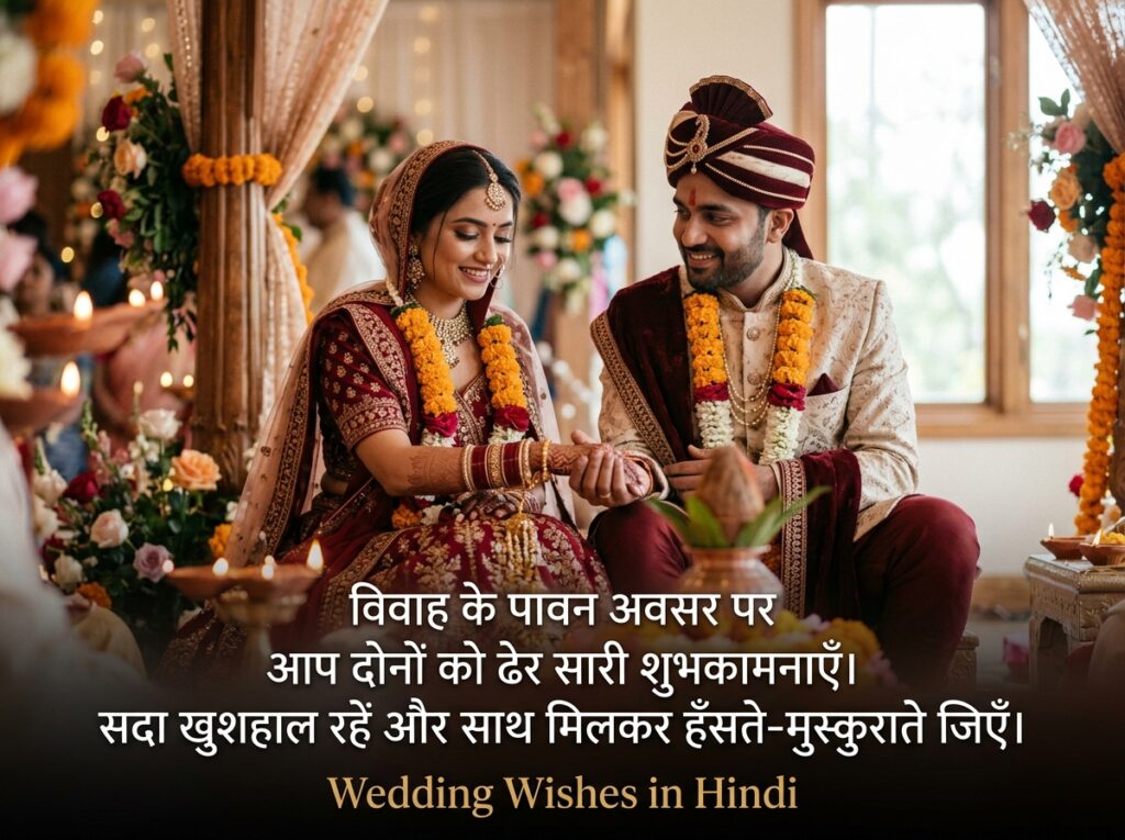 Marriage/Wedding Wishes in Hindi
