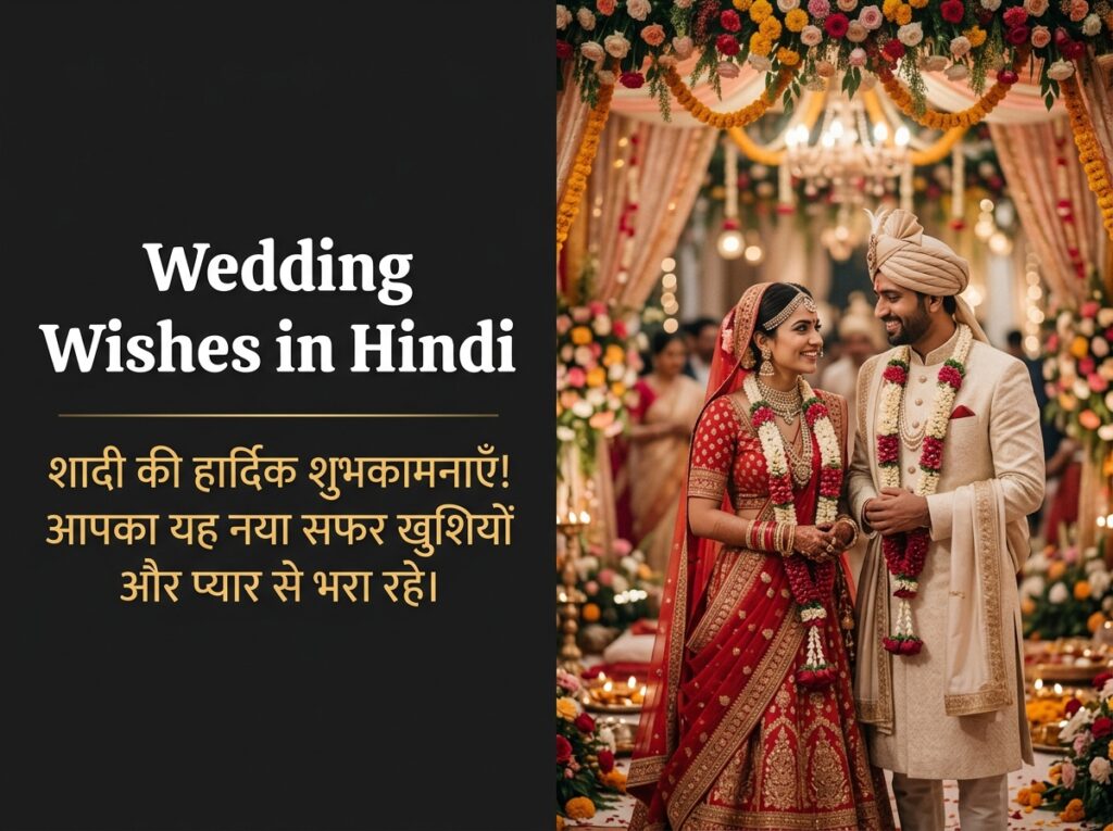 Marriage/Wedding Wishes in Hindi