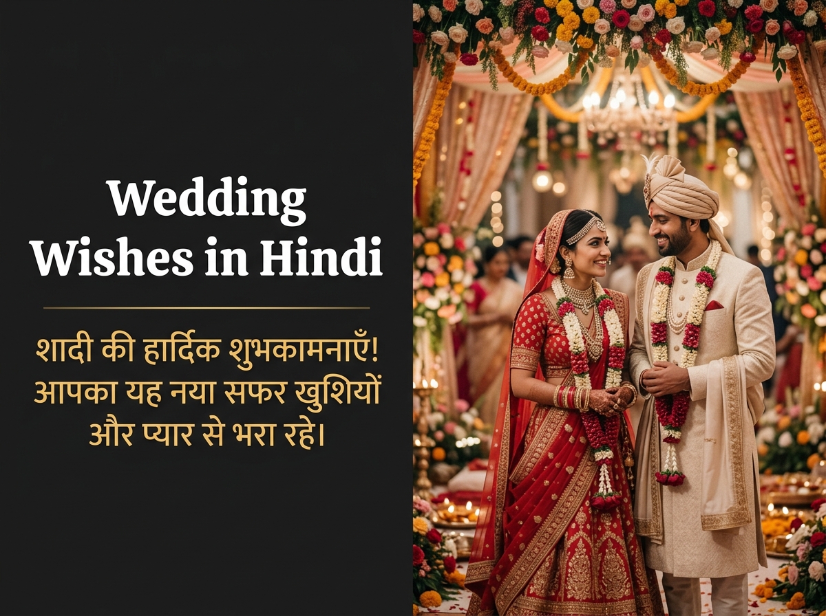 Marriage/Wedding Wishes in Hindi